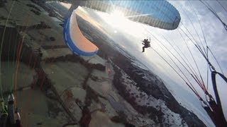 Paramotor Mid-air Collision and Crash Landing