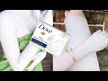 Full body whitening at home naturally  fast skin whitening tip  dove soap for full body whitening