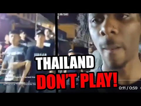 Streamer gets taught very important LIFE LESSON on respect in Thailand!!