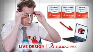 Beat the Exam: Expert Tactics for SOLIDWORKS Certification  SOLIDWORKS LIVE Design  Episode 3