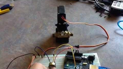 DIY Servo Valve Controlled with Arduino