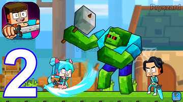 My Craft: Craft Adventure - Gameplay Walkthrough Part 2 MineCraft Adventure Boss Fight (Android, iOS