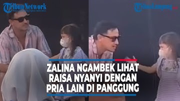 Momen Putri Raisa Ngambek Lihat Sang Ibu Nyanyi dengan Pria Lain di Panggung #tribunlampung