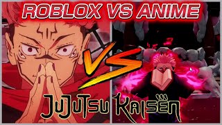 Sukuna Roblox Vs Anime Cursed Arena Jujutsu Kaisen Roblox
