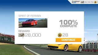 Real racing 3 career: legend / spirit of ferrari finale!