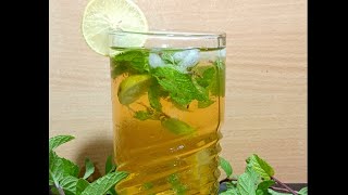 Mint Mojito Recipe - Mint Lemonade Recipe - Mint Mojito Indian Style - Rasoi Meal