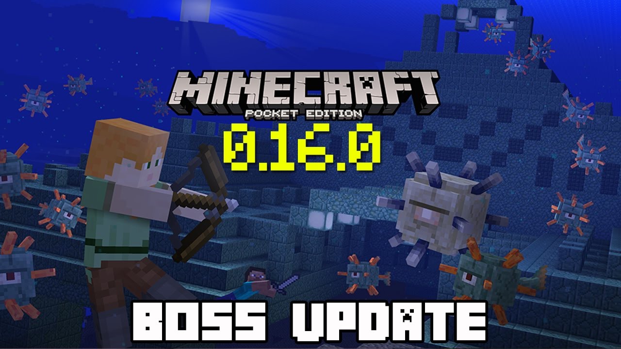 Directo de Minecraft PE 0.16.0 Boss Update DESCARGA APK YouTube