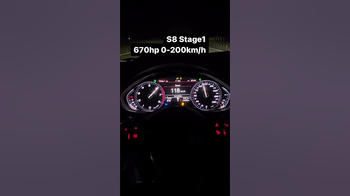 Audi S8 Stage 1 Acceleration #shorts