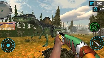 Real Dino Hunter Fps Shooter Android ios Gameplay - Dinosaur game - #nexusgameplay76  #2024