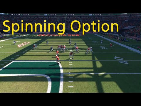 EA SPORTS College Football 25 Spinning Option