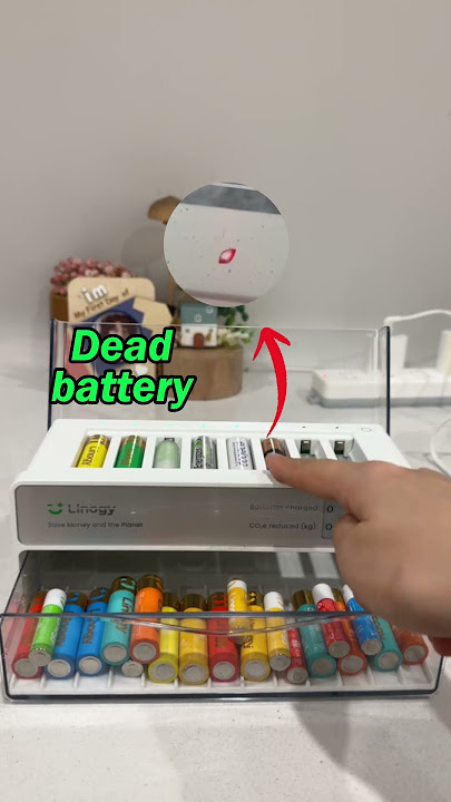 Linogy-all-in-one aa & aaa rechargeable battery charging kit. Live  now on Kickstarter with 50% OFF!