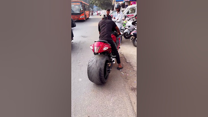 Hayabusa 360 Tyre 👍👍 #kawasaki #zx10r