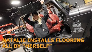 How to install Armorlite Floor Kit on Jeep JK