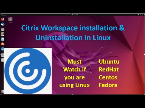 How to install citrix workspace on Ubuntu / Centos and all