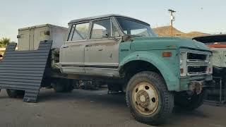 1972 C50 crew cab conversion part 1