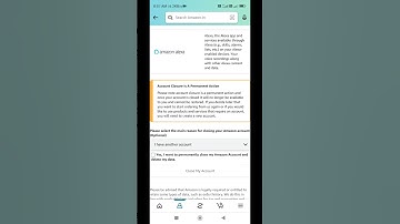 How to Close/Deactivate/Delete Amazon Account Permanently #shortsfeed #2023