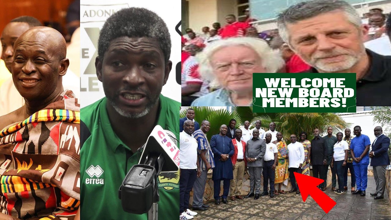 GOOD NEWS FROM MANHYIA: Kotoko New Board, Coach Maxwell Konadu or White coach, Coach Prince results