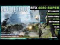 Battlefield 2042 PC RTX 4080 SUPER | i7 8700K 4.7Ghz OC