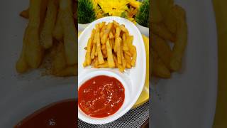 Perfect French fries ???shorts frenchfries frenchfriesrecipeathome food cooking viral