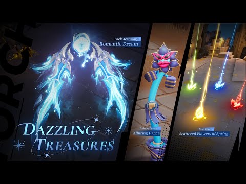 : Dazzling Treasures - Training Dummy has new Outfits too