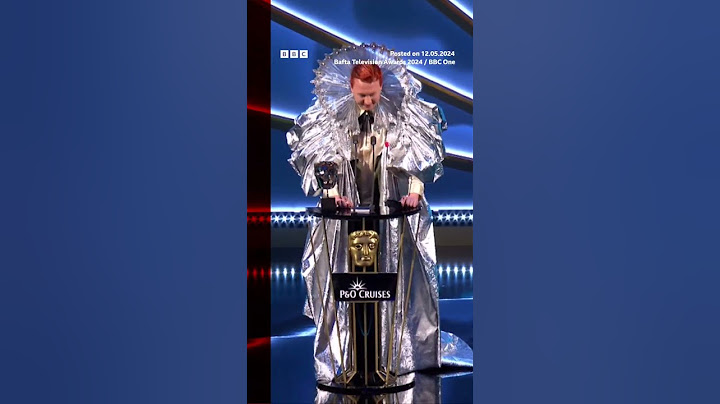 Joe Lycett won the entertainment performance TV Bafta for Late Night Lycett. #Baftas #BBCNews