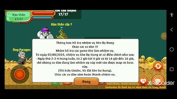 Ngọc Rồng Online - #6 Reset Mã Bảo Vệ ? Lỗi Boss Pic Poc ? Update mới ???
