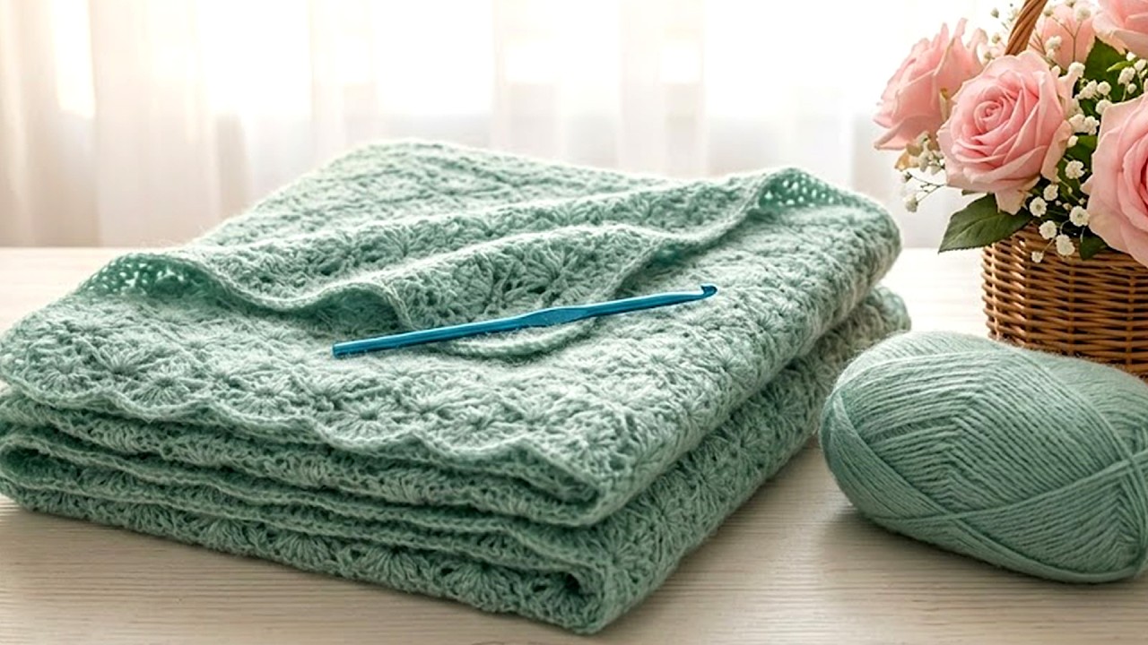 🤗ВЯЖЕТСЯ НА ОДНОМ ДЫХАНИИ! ✌ВСЕГО 2 РЯДА! 🚀БЫСТРО РАСТЕТ! / Crochet pattern for beginners