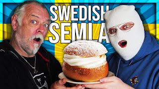 ANOMALY AND PAPA MAKE TRADITIONAL SWEDISH SEMLOR!