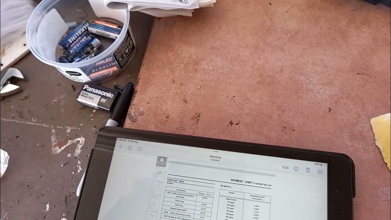 LDV V80 AMT Gearbox Oil YouTube