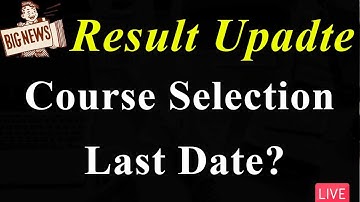 Result Updation Date | Course Selection Fall 2022 | VU Mentor #fall2022 #vumentor