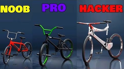NOOB vs PRO vs HACKER - Touchgrind BMX 2 Views 2M+