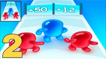 Join Blob Clash 3D: Running Gameplay Walkthrough Part 2 (Android,ios)