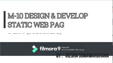 Design and Develop Static Web Pages (M-10) Part 3 (Sinhala)