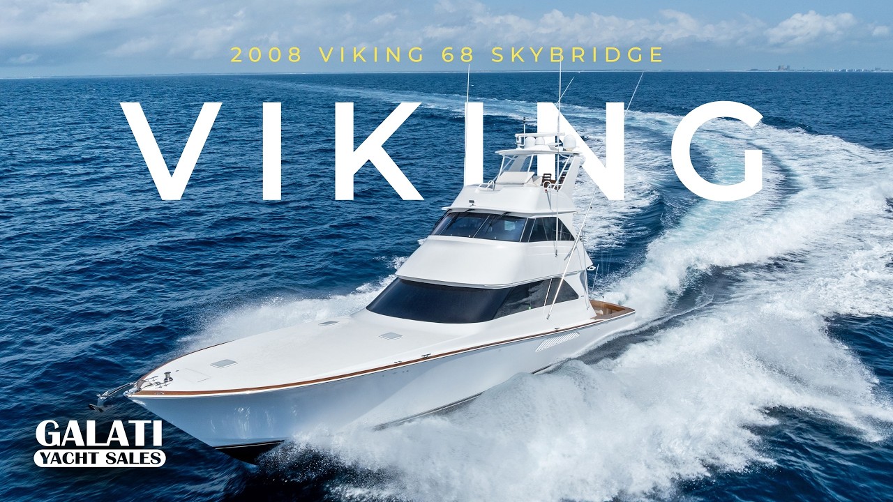 2008 Viking 68 Skybridge “Liquid Apple” For Sale | Tournament