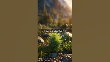 #سورة يونس (44) #قرآن_كريم #اكسبلور
