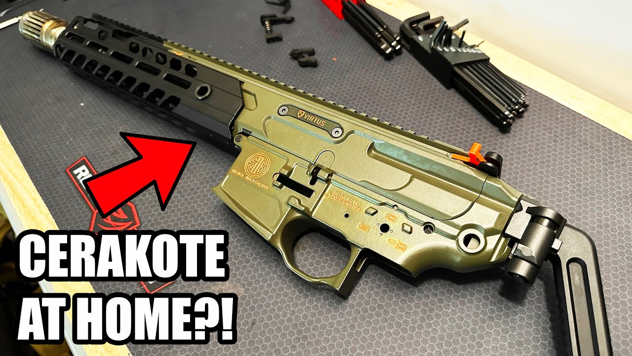 How to Cerakote your Airsoft Gun at Home in under 10 Minutes for