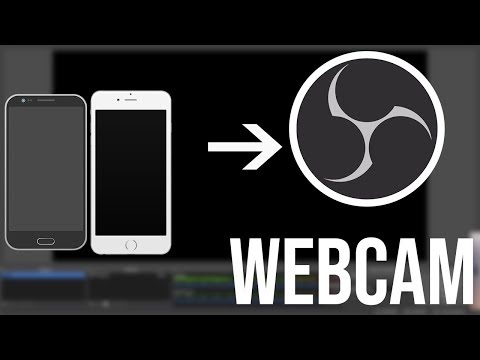 How to USE YOUR PHONE for OBS WEBCAM in 2019 for iOS & Android
