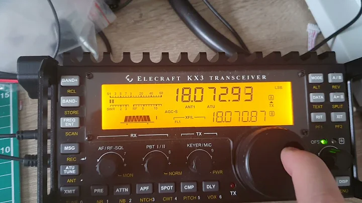KX3 weird CW opposite sideband suppression issue
