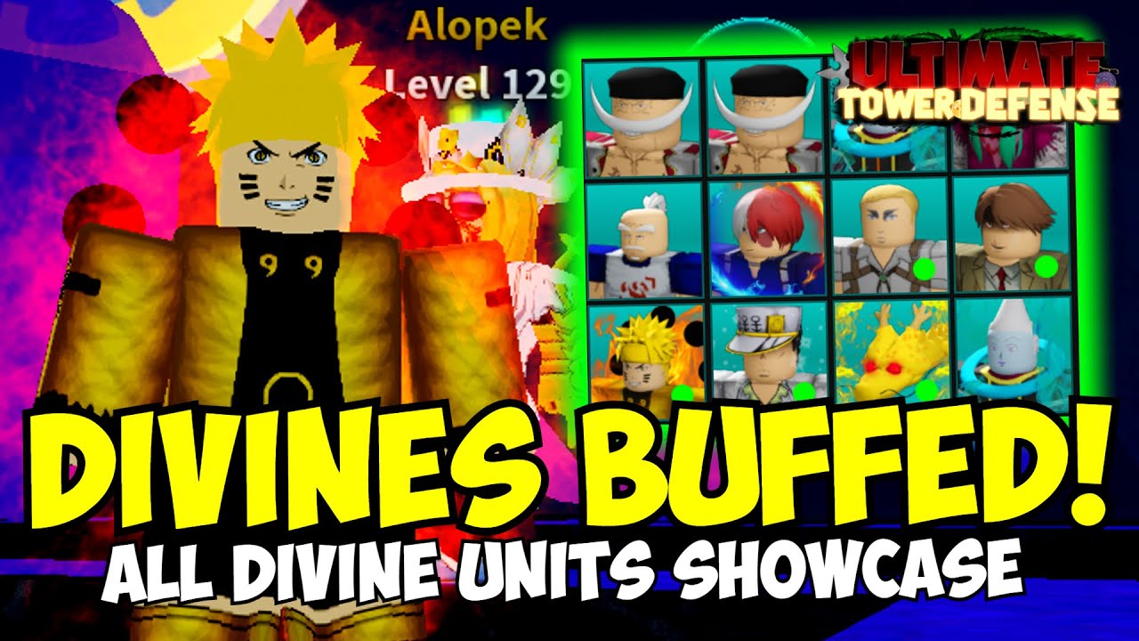 They BUFFED the DIVINE UNITS! (All Divine Units Updated Showcases!)