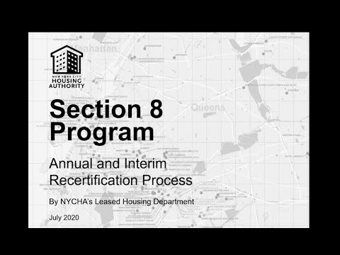 What You Should Know about your Section 8 Annual and Interim Recertification