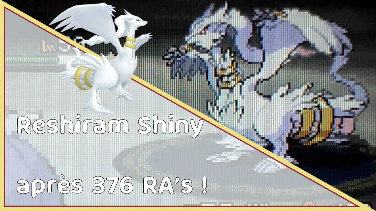 DuckHunter on X: Shiny Reshiram After 6454 Run Away! I used a cheat in my  r4 for the shiny lock removal for this amazing shiny! I will hunt Zekrom  too eventually.  /