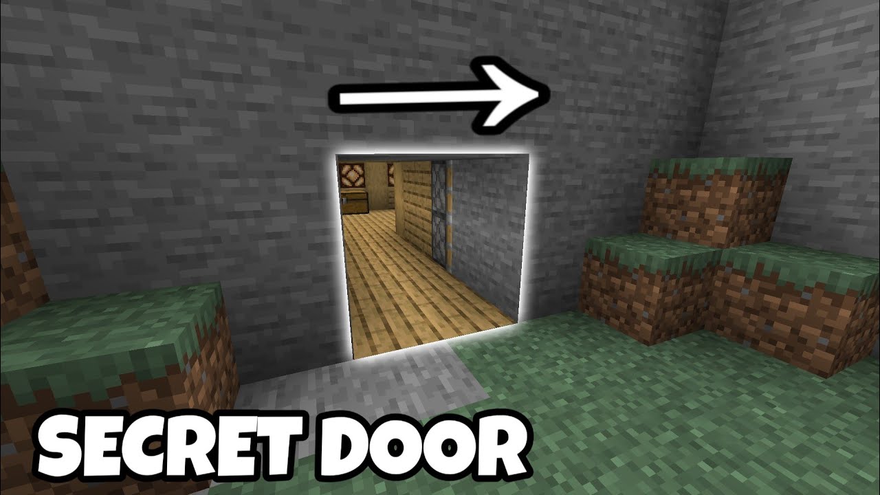 How To Make A Secret Door In Minecraft - Online Course
