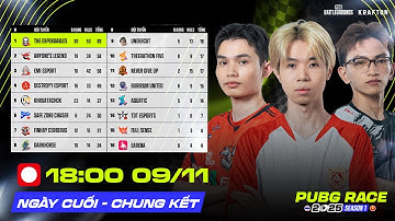 🏆 [PUBG RACE 2025 Season 1] NGÀY CUỐI: 🇻🇳 TE, 🇻🇳 AL, 🇻🇳 FCE, 🇻🇳 TDT, 🇹🇭 BRU, 🇹🇭 FS, 🇹🇭 T5, 🇹🇭 EA...