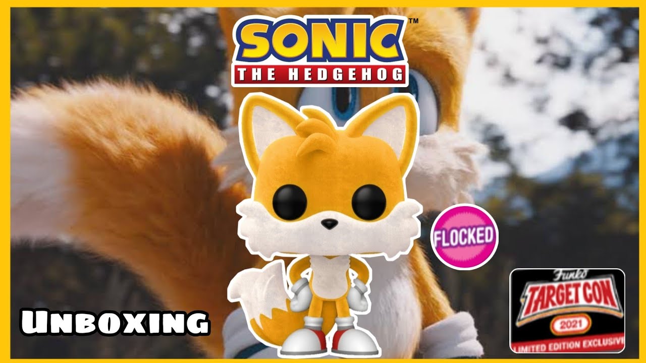 FUNKO POP TAILS FLOCKED TARGET CON 2021 