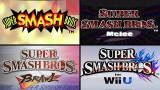 Evolution of Super Smash Bros. Intros HD (1999-2014)