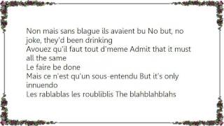 Les Négresses Vertes - Les Rablablas les Roubliblis Lyrics