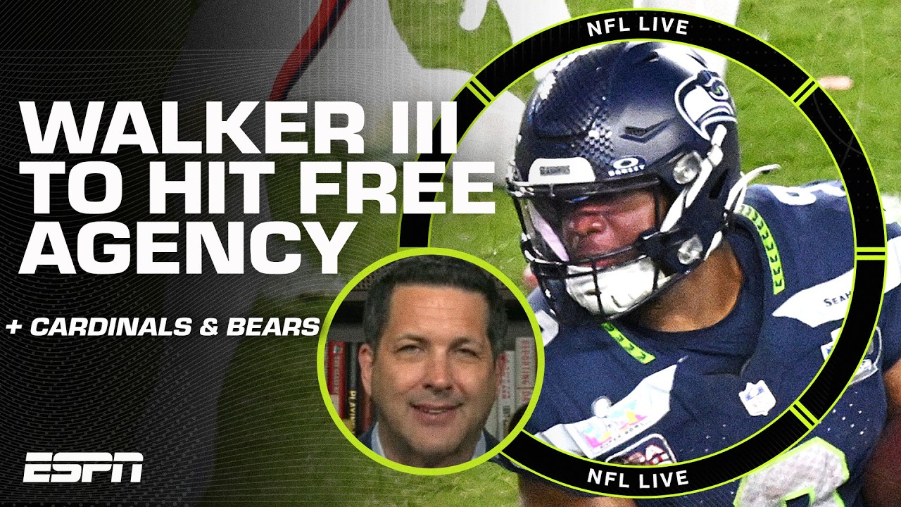 Love to Saints? Tate to Chiefs!? Projecting NFL Draft + Kenneth Walker III's next team | NFL Live