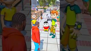 SHINCHAN 😂 FIRST DAY SCHOOL 📚 DORAEMON AND NOBITA 😂📚 #black7plays