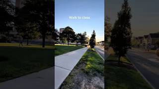 Such a beautiful morning! #bgsu #college #collegelife #class #vlog