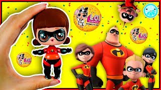 THE INCREDIBLES 2 LOL Surprise Custom Doll DIY | How to Make Disney dolls
